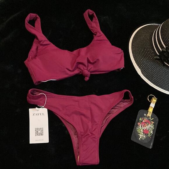 NWT Zaful 2 piece Bikini Sz Small - Picture 1 of 10
